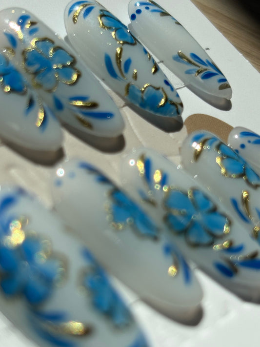 De bleu et d'or